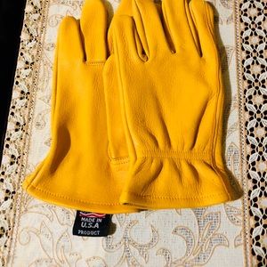 COPY - Men deerskin leather work gloves